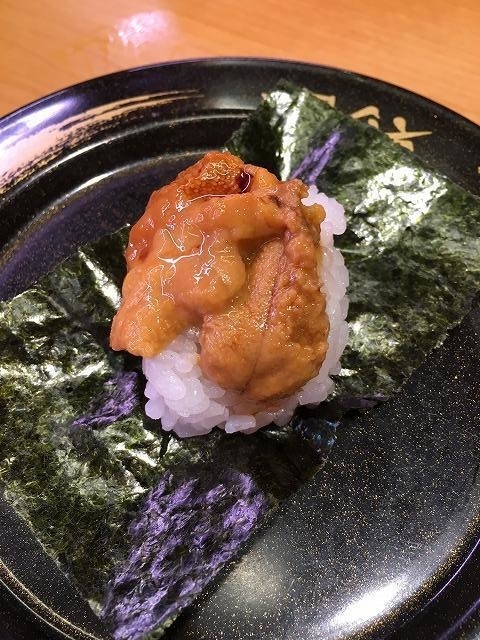 スシローの生うに