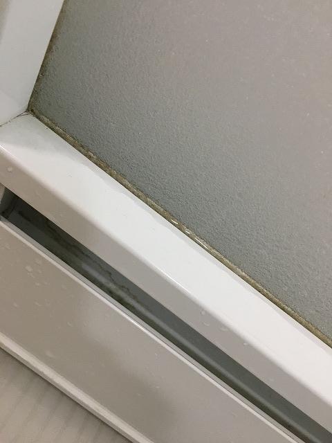 掃除後の浴室ドアの通気口1