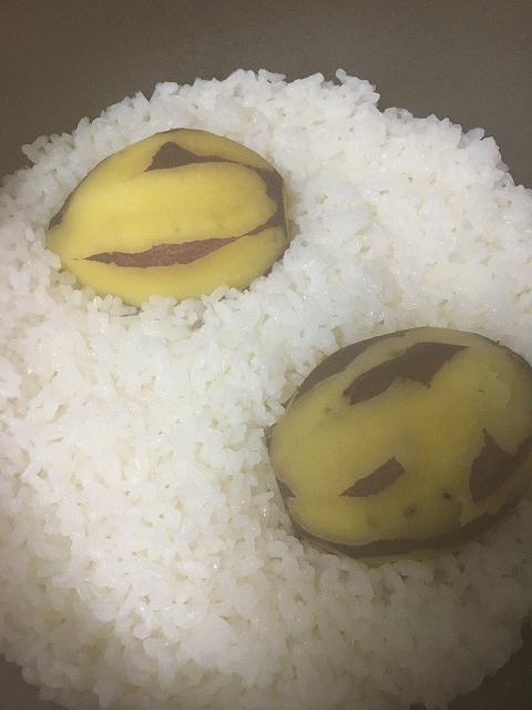 サツマイモご飯1