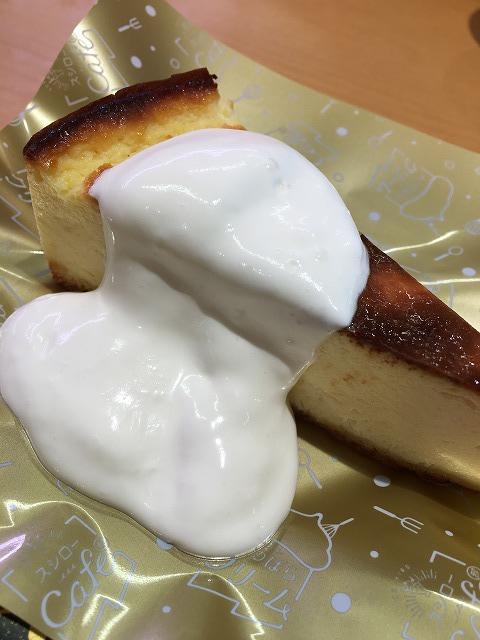 スシローバスクチーズケーキ