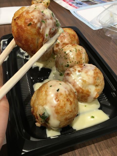 チーズたこ焼き