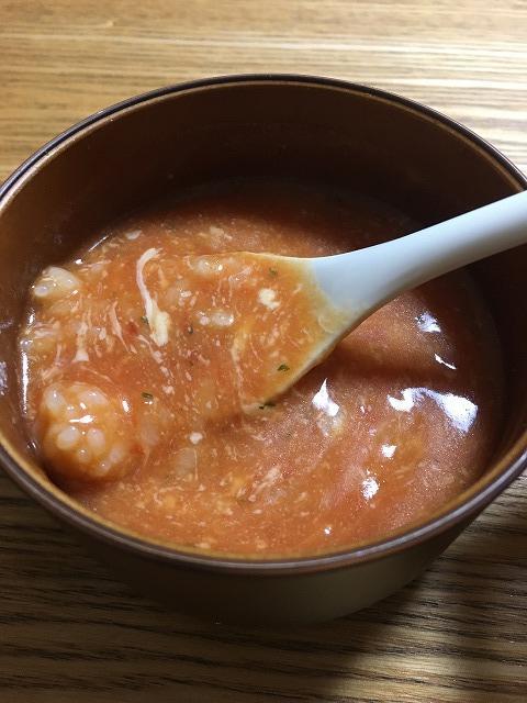 クノールカップスープ【トマトのポタージュ】でチーズリゾット