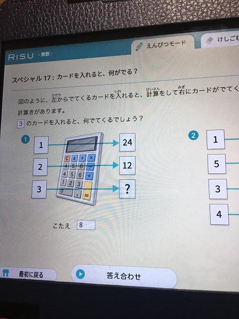 ＲＩＳＵ算数　スペシャル問題