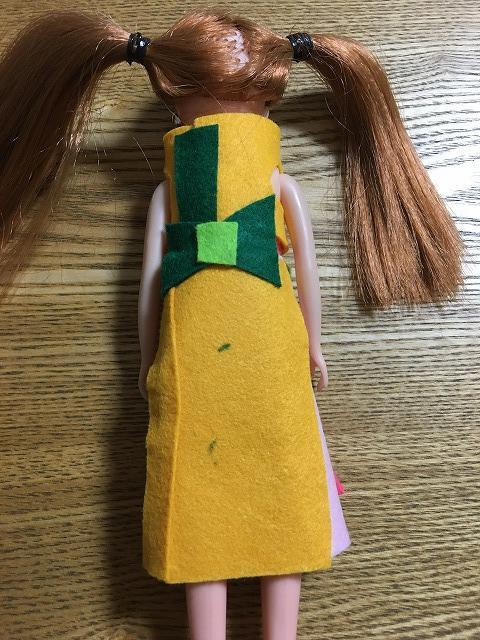 りかちゃん人形の洋服作り２