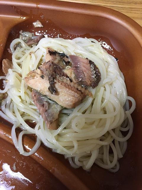 鯖缶そうめん