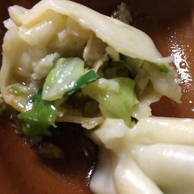 ホワイト餃子の中身