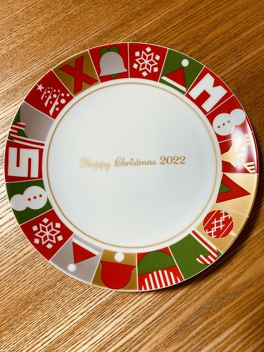 2022年ケンタッキークリスマス、絵皿